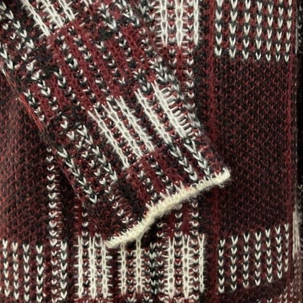 𝅺bb Dakota Plaid Shawl Collar Cardigan Sz S